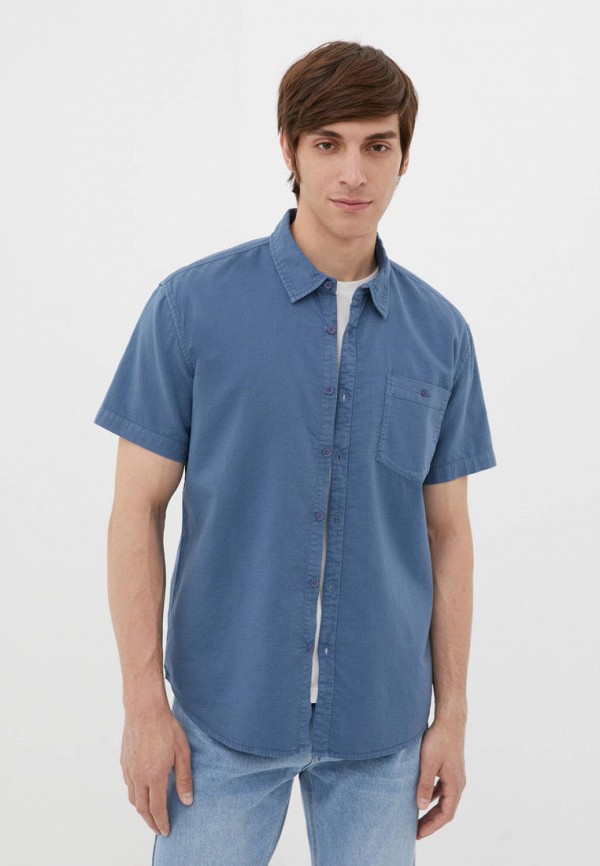 Рубашка Finn Flare синего цвета