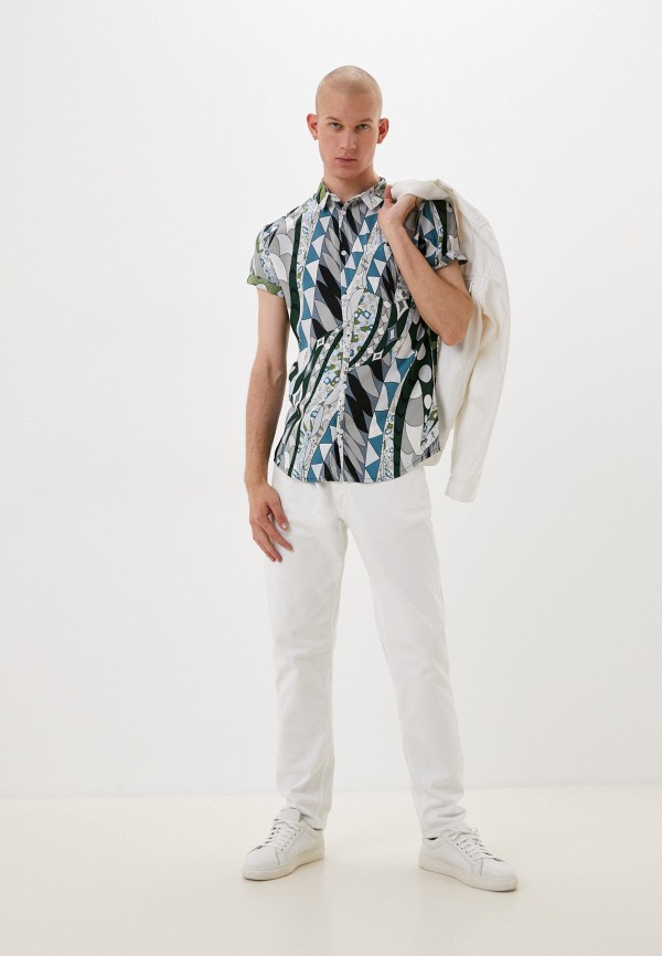 Рубашка Naturel зеленый, размер 50, фото 2