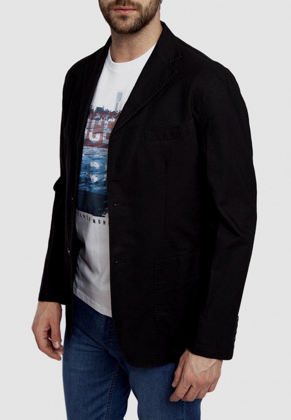 

Пиджак Kanzler, Черный, Slim fit