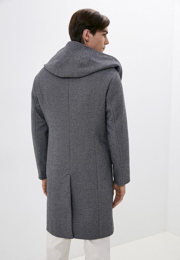 Пальто Misteks design цвет серый  Фото 3