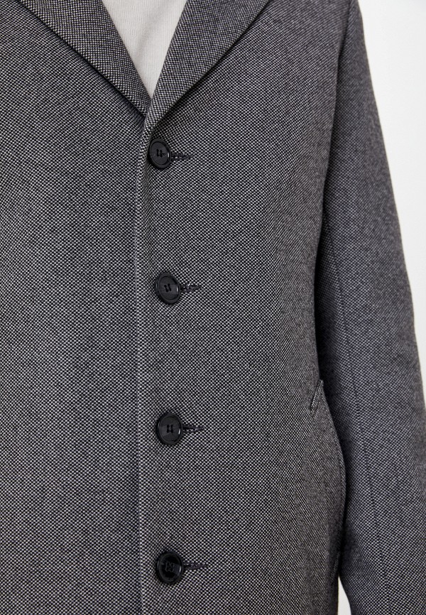 Пальто Misteks design цвет серый  Фото 5