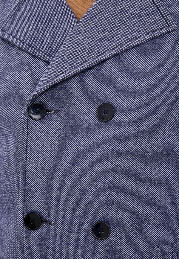 Пальто Misteks design цвет голубой  Фото 5