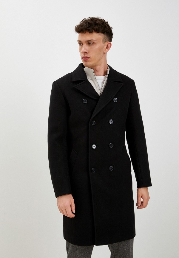 Пальто Misteks design цвет черный 