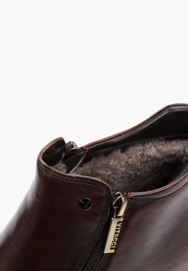 Ботинки Vitacci коричневый, размер 39, фото 6