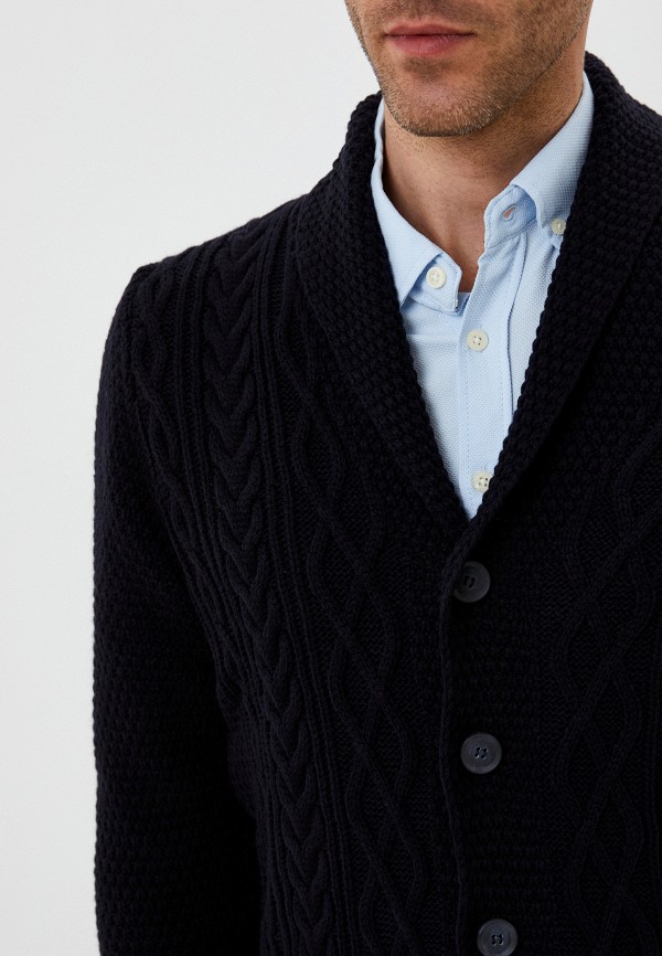 Кардиган D&F синий, размер 48, фото 4