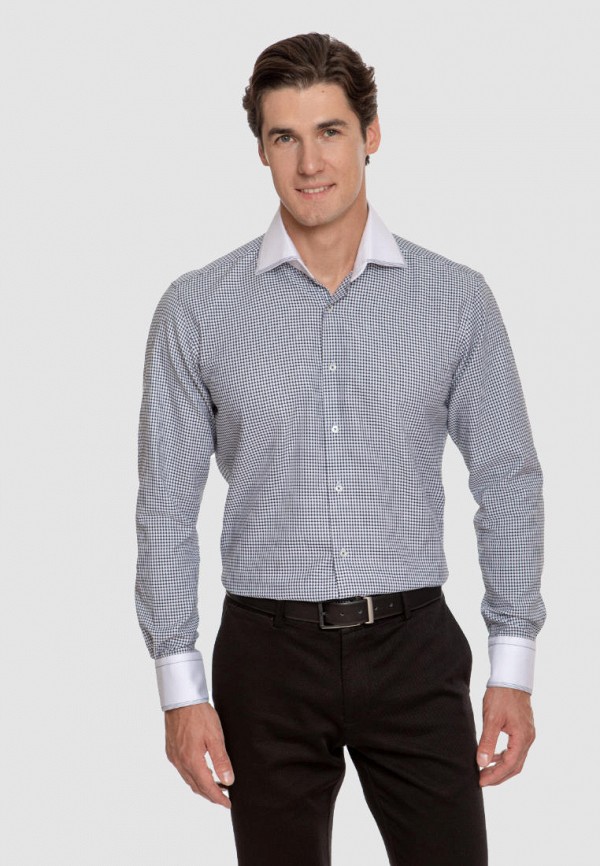 

Рубашка Kanzler, Серый, Slim fit