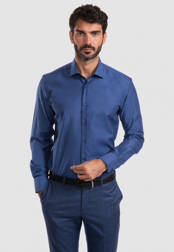 

Рубашка Kanzler, Синий, Slim fit