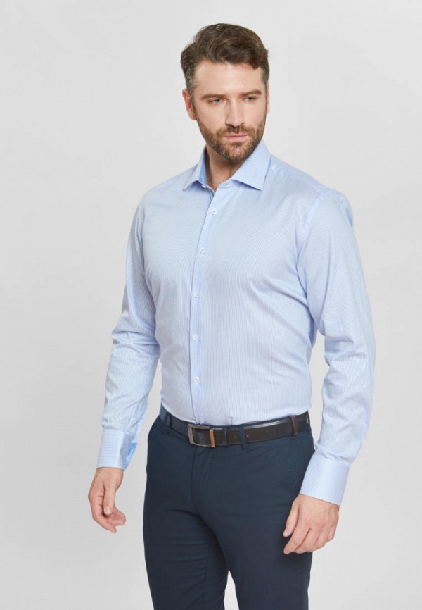 

Рубашка Kanzler, Голубой, Slim fit