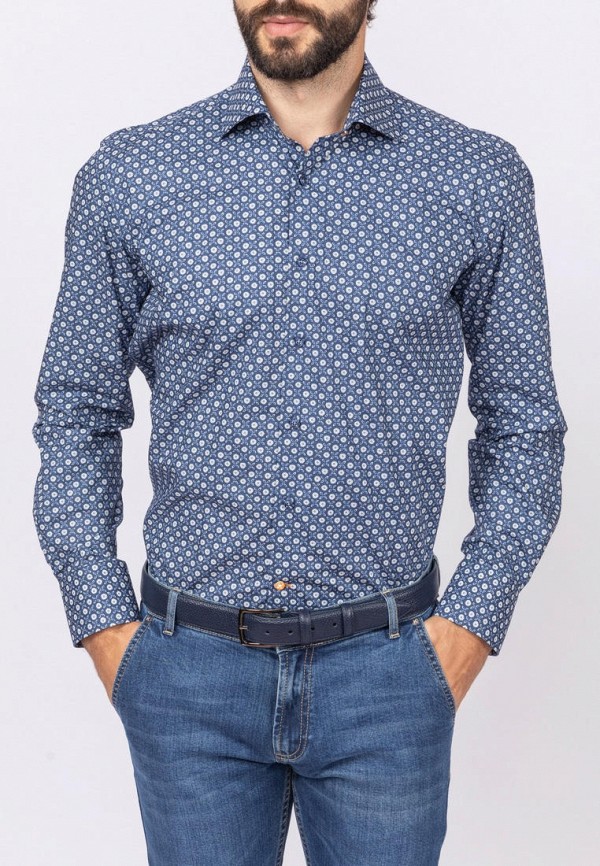 

Рубашка Kanzler, Голубой, Slim fit