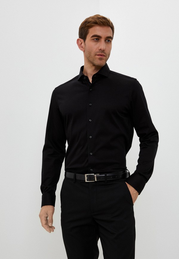 

Рубашка Eterna, Черный, Slim-fit