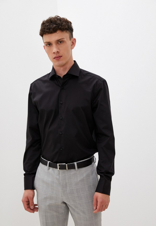 

Рубашка Eterna, Черный, Slim-fit