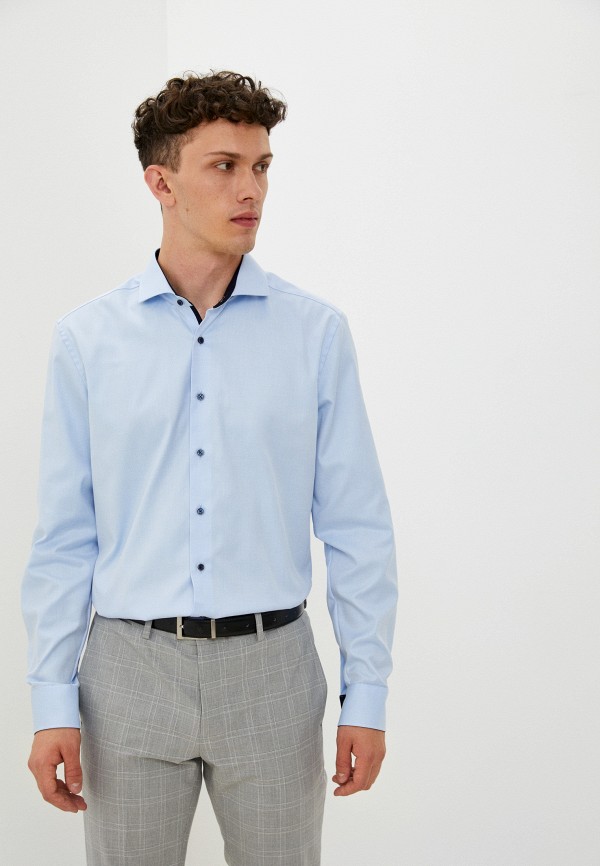 

Рубашка Eterna, Голубой, Slim-fit
