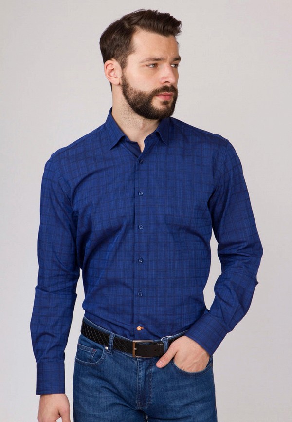 

Рубашка Kanzler, Синий, Slim fit