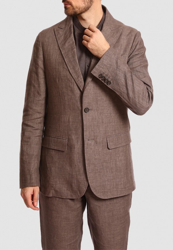 

Пиджак Kanzler, Коричневый, Slim fit