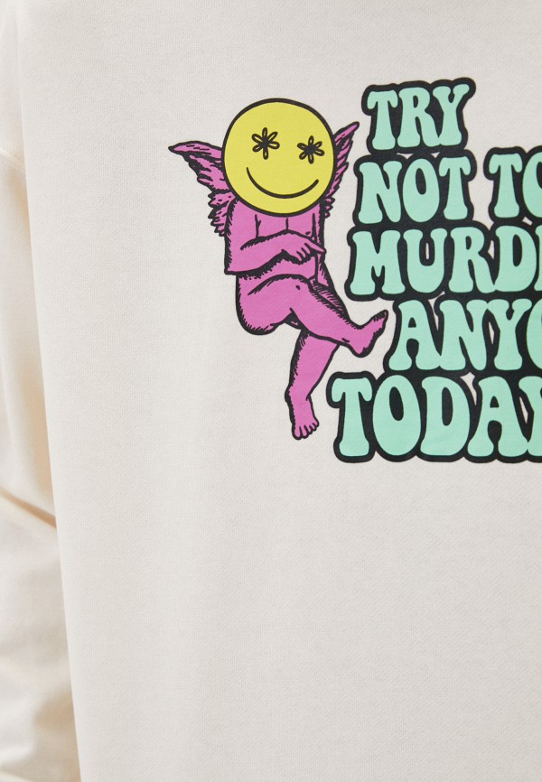 Свитшот Befree бежевый, размер 46, фото 4