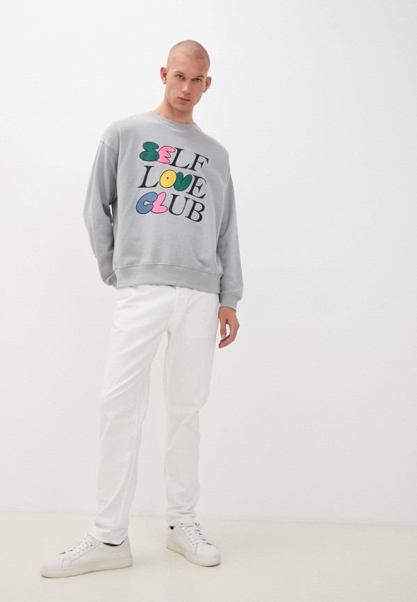 Свитшот Befree серый, размер 44, фото 2