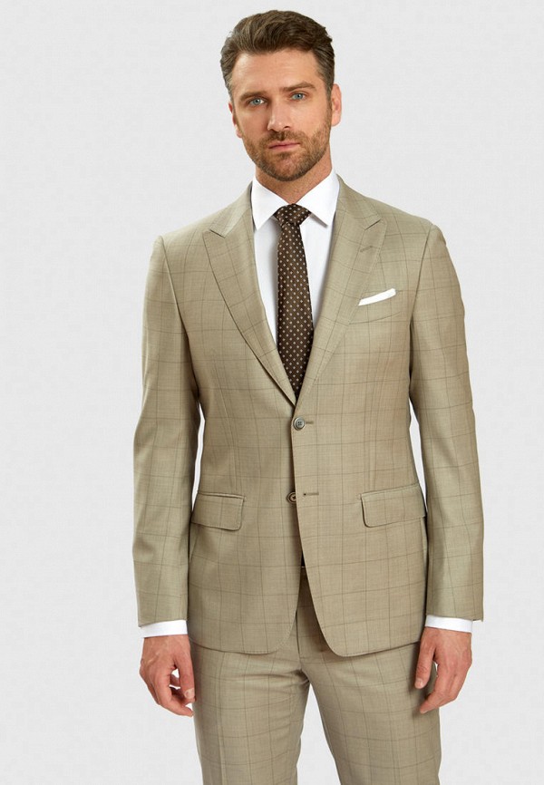 

Пиджак Kanzler, Бежевый, Slim fit