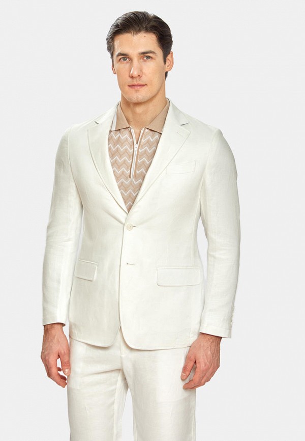 

Пиджак Kanzler, Белый, Slim fit