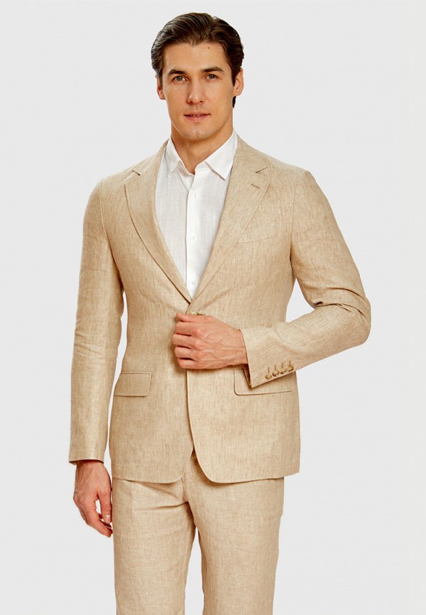 

Пиджак Kanzler, Бежевый, Slim fit