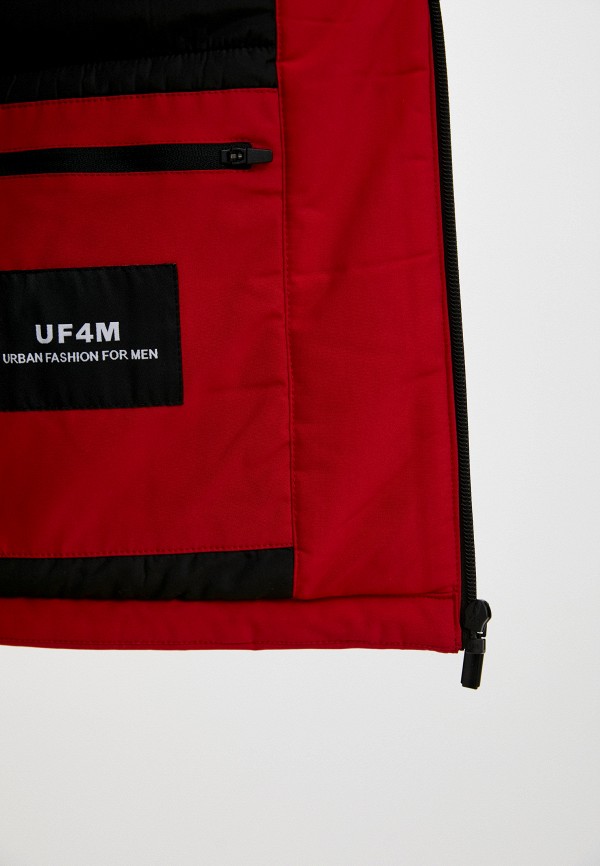 Куртка утепленная Urban Fashion for Men цвет красный  Фото 4