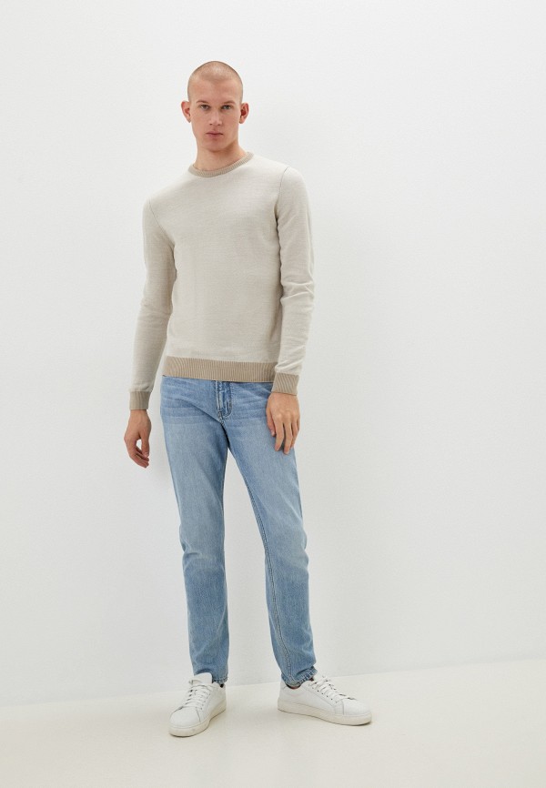 Джемпер D&F бежевый, размер 52, фото 2