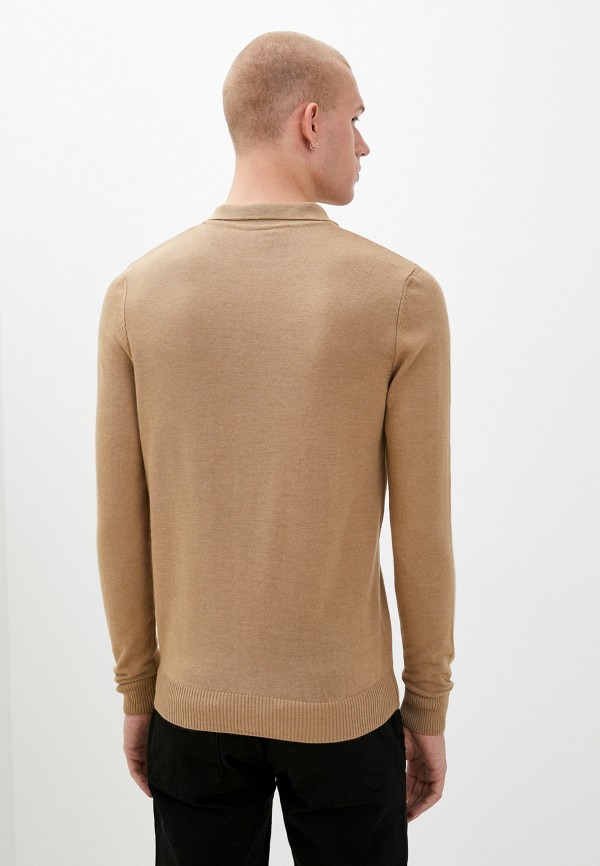 Поло D&F коричневый, размер 44, фото 3