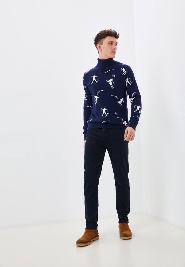 Брюки Baon синий, размер 50, фото 2