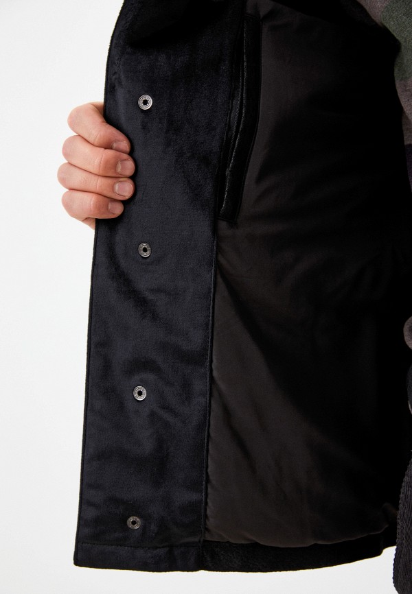 Куртка кожаная Urban Fashion for Men черный, размер 56, фото 4
