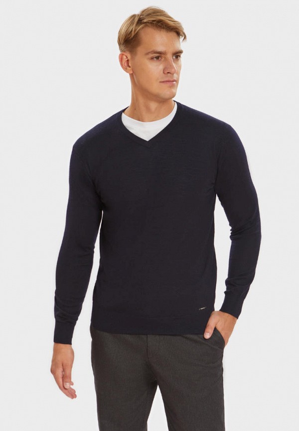 Пуловер Kanzler синего цвета