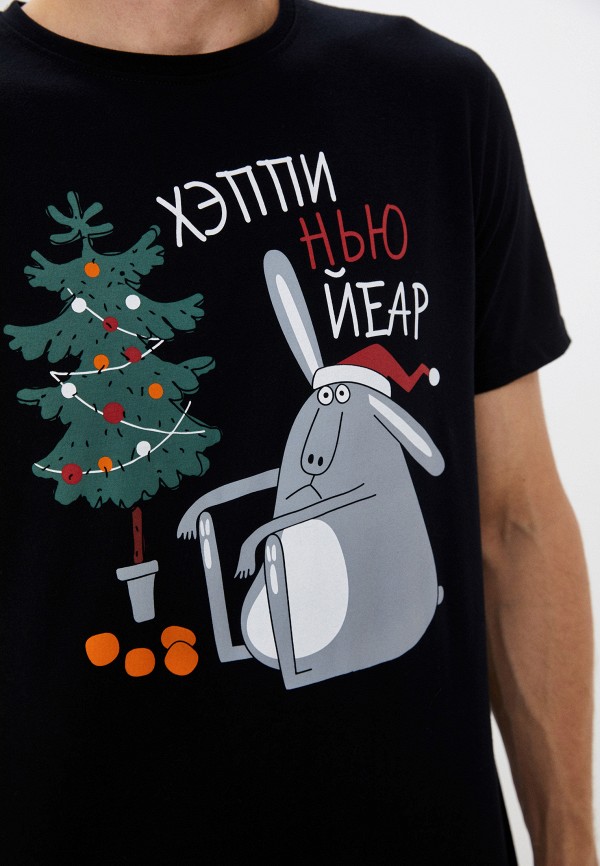 Пижама Kaftan черный, размер 52, фото 4