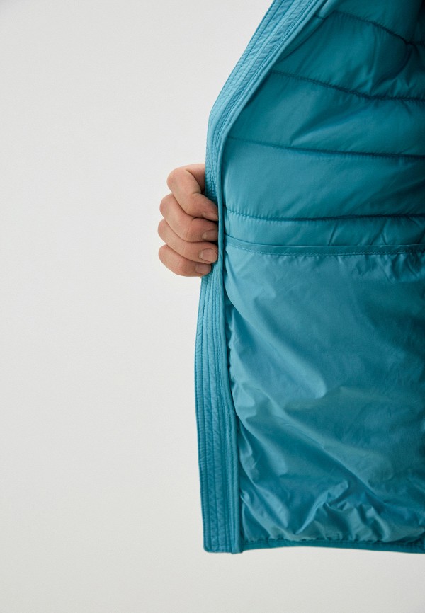 Куртка утепленная Tom Tailor голубой, размер 48, фото 4