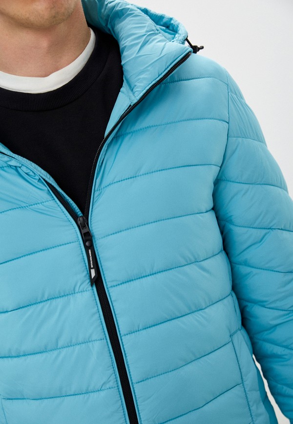 Куртка утепленная Tom Tailor голубой, размер 48, фото 5