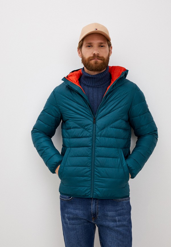 

Куртка утепленная Tom Tailor, Бирюзовый