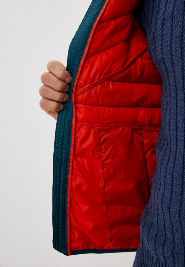 Куртка утепленная Tom Tailor бирюзовый, размер 48, фото 4