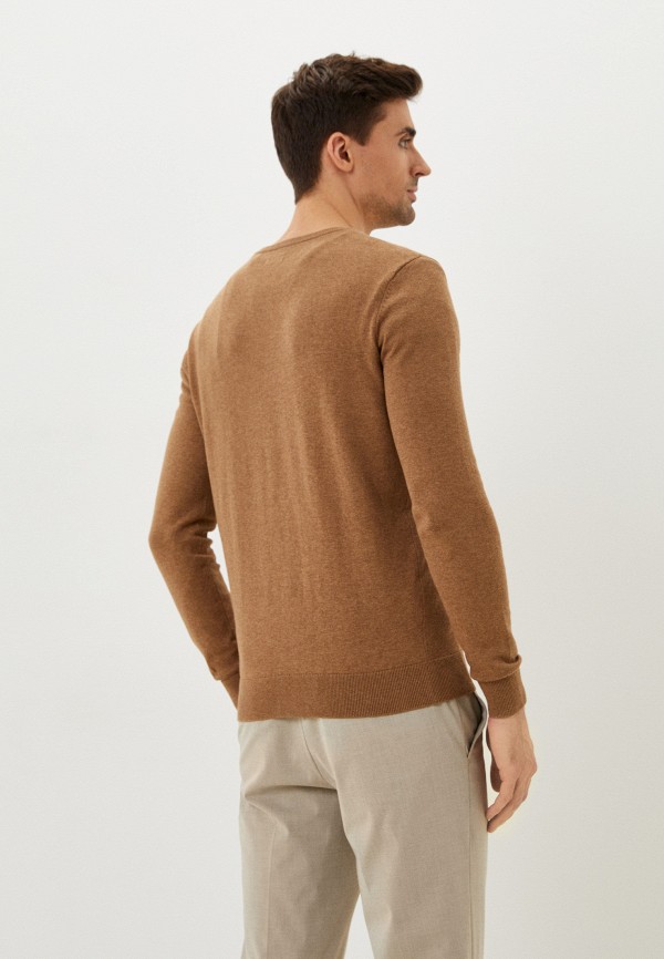 Пуловер Tom Tailor цвет коричневый  Фото 3
