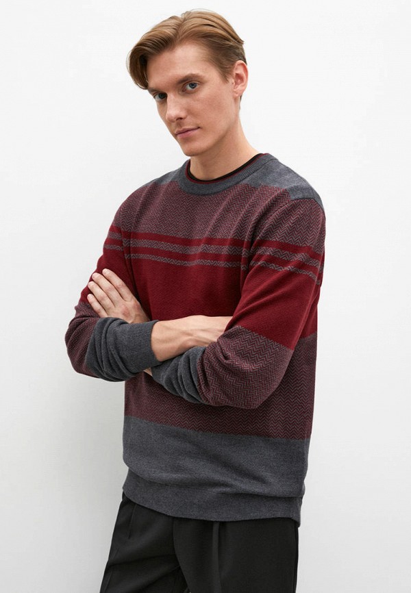 Джемпер Finn Flare бордовый, размер 48, фото 4