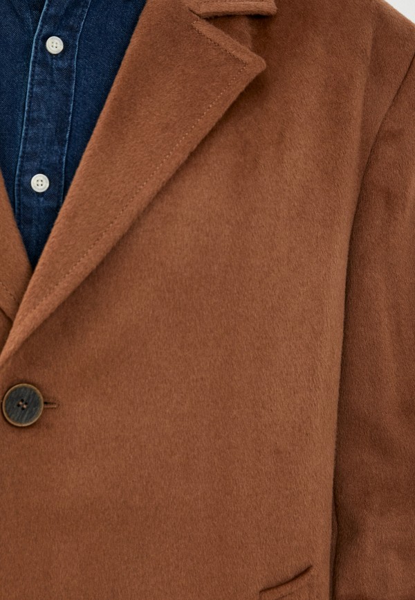 Пальто Smith's brand цвет коричневый  Фото 5
