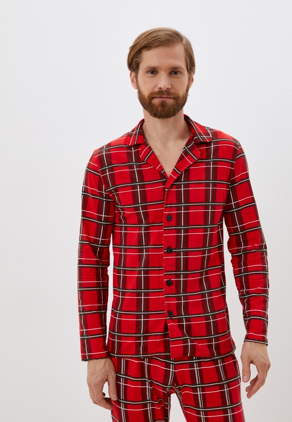 Пижама Kaftan красный, размер 54, фото 2
