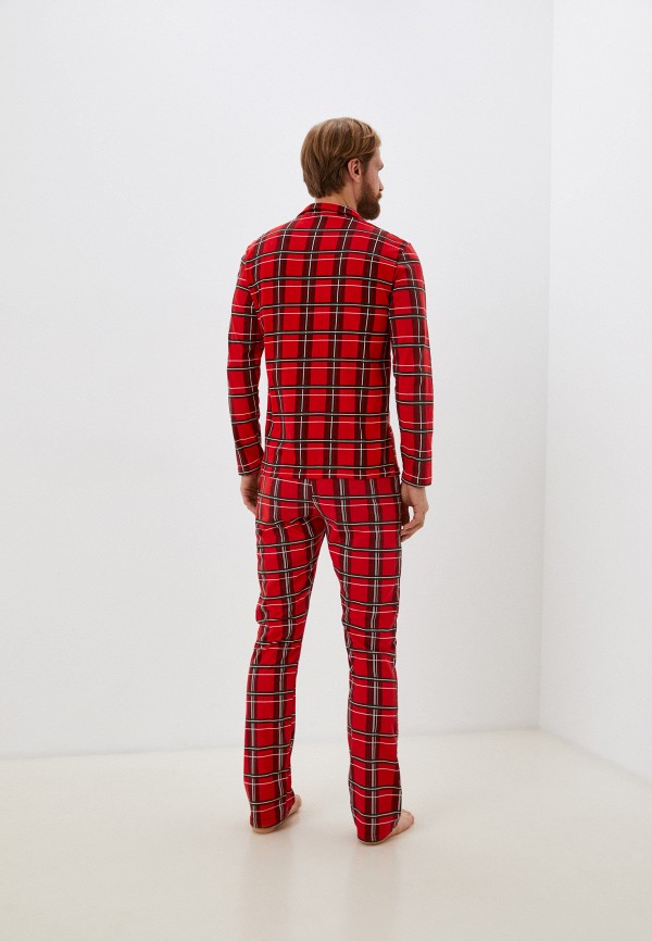Пижама Kaftan красный, размер 54, фото 3