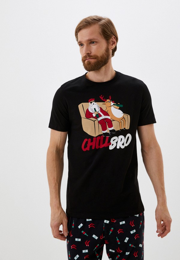 Пижама Kaftan разноцветный, размер 48, фото 2