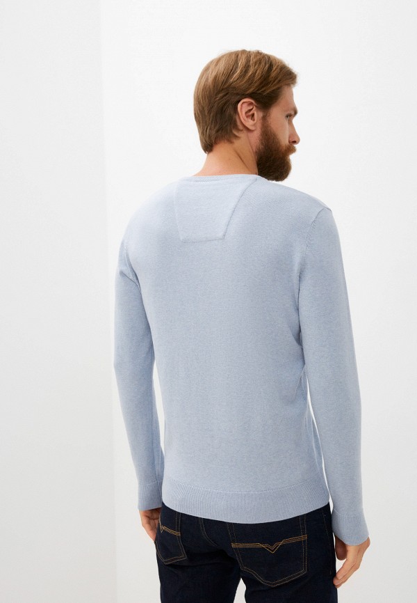 Пуловер Tom Tailor цвет голубой  Фото 3