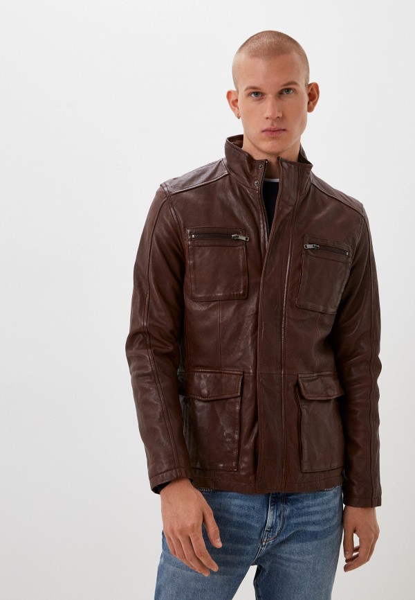 фото Куртка кожаная urban fashion for men