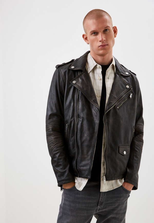 Куртка кожаная