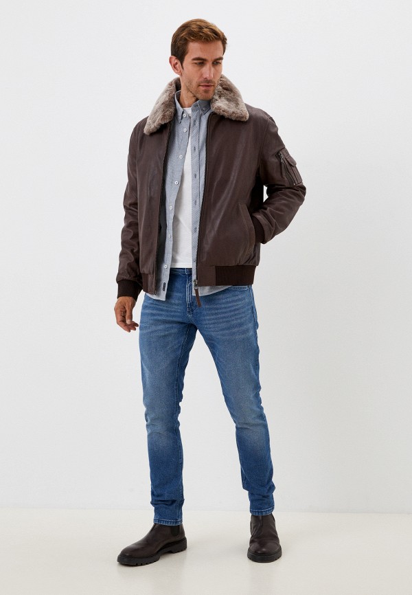 фото Куртка кожаная jorg weber