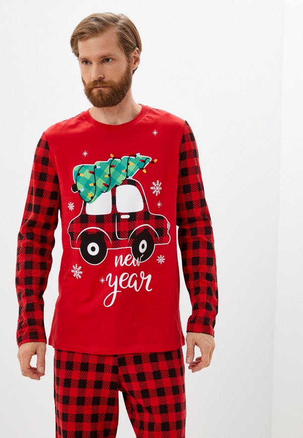 Пижама Crazy Getup красный, размер 54, фото 2