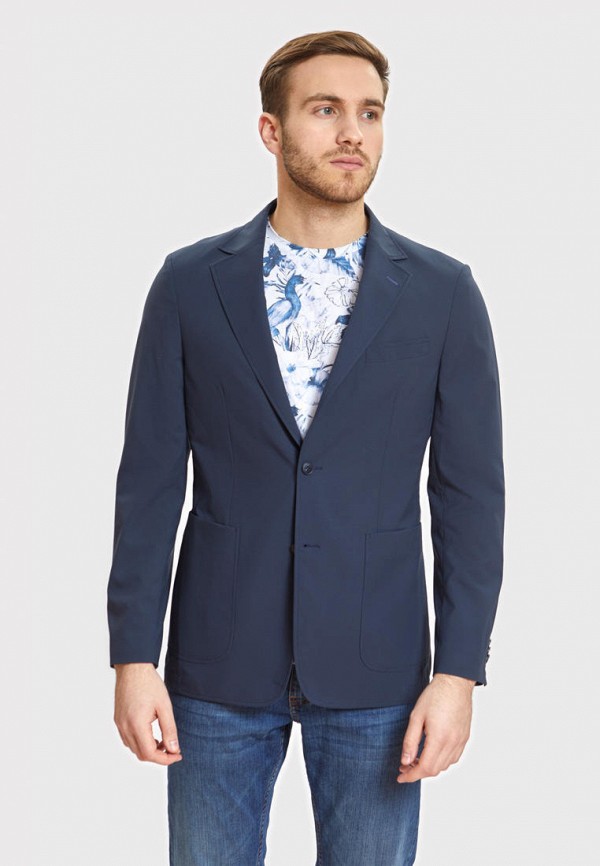 

Пиджак Kanzler, Синий, Slim fit