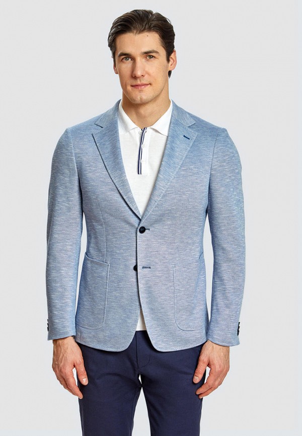 

Пиджак Kanzler, Голубой, Slim fit
