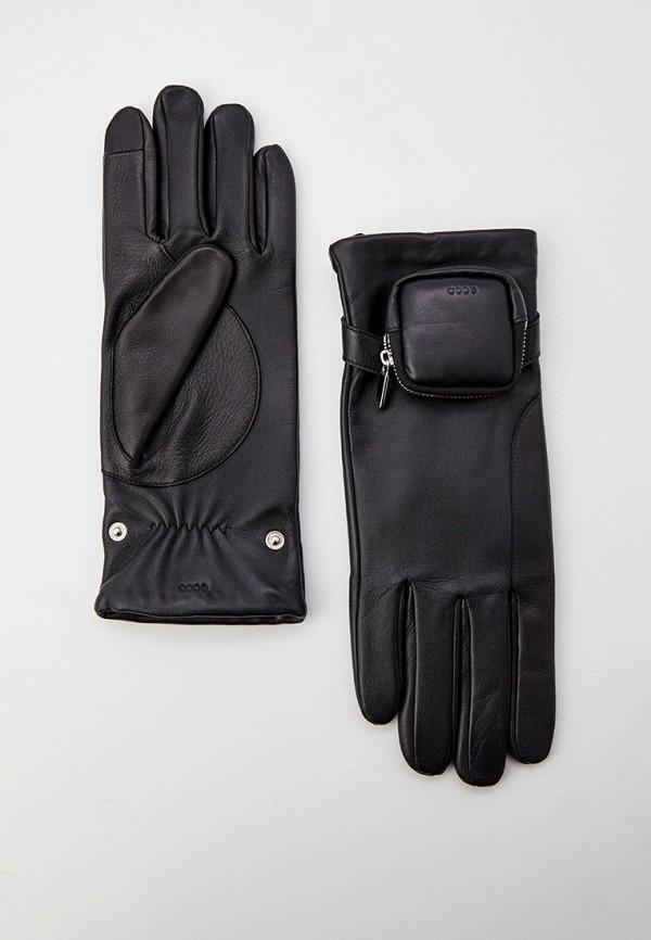 Перчатки Ecco цвет черный 