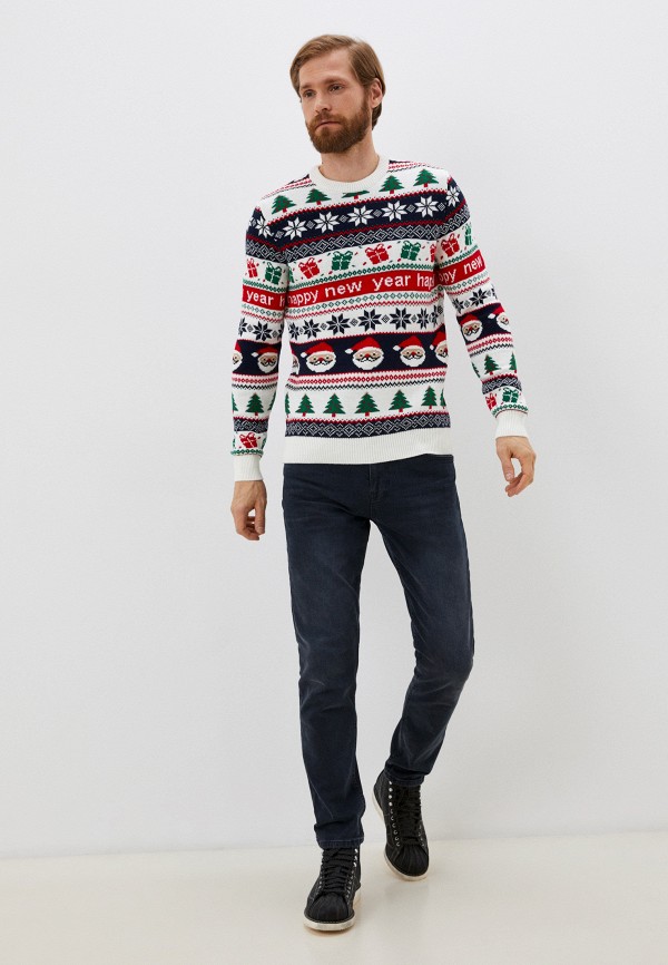 Джемпер D&F разноцветный, размер 48, фото 2