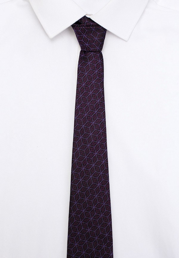 Галстук Henderson фиолетовый, размер 00, фото 3